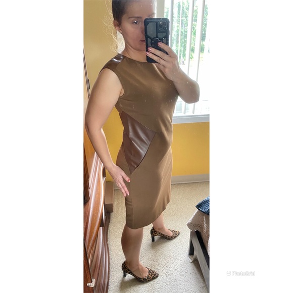 Lafayette 148 shift style dress with pockets - Picture 8 of 16